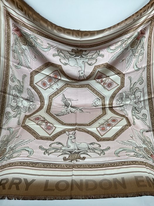 Burberry - ENGLAND /LONDON,XXL Réversible SOIE - Stole (Shawl) - Image 6
