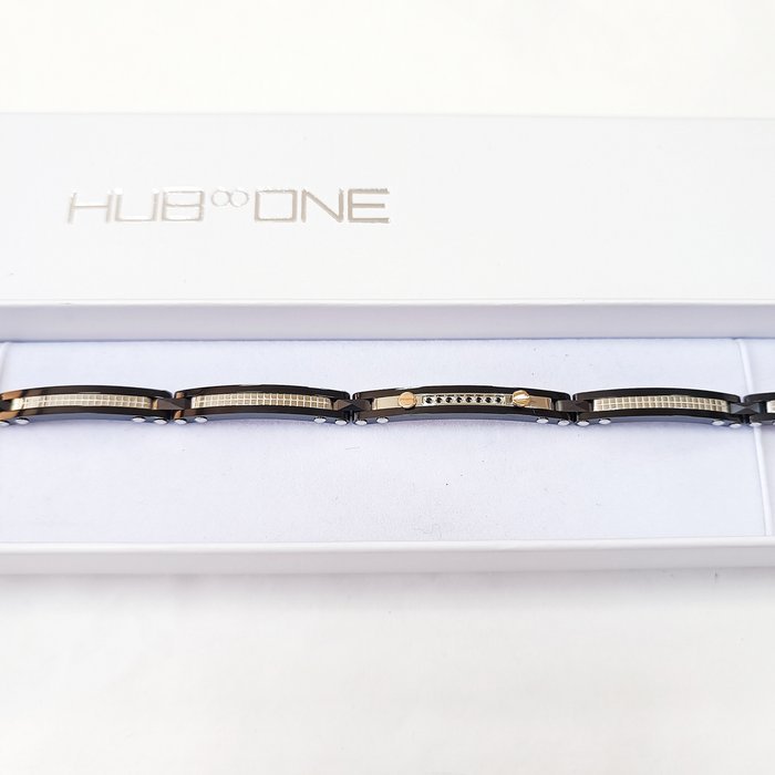 Other brand - 18 kt. - Steel, Rose gold, Hightech Ceramic - Bracelet - Artisanal - Image 5