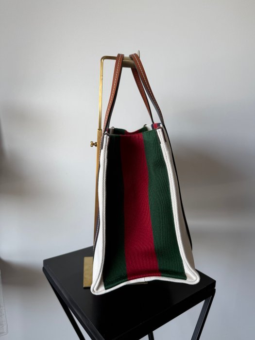 Gucci - Gucci Interlocking GG Web Canvas - Handbag - Image 3