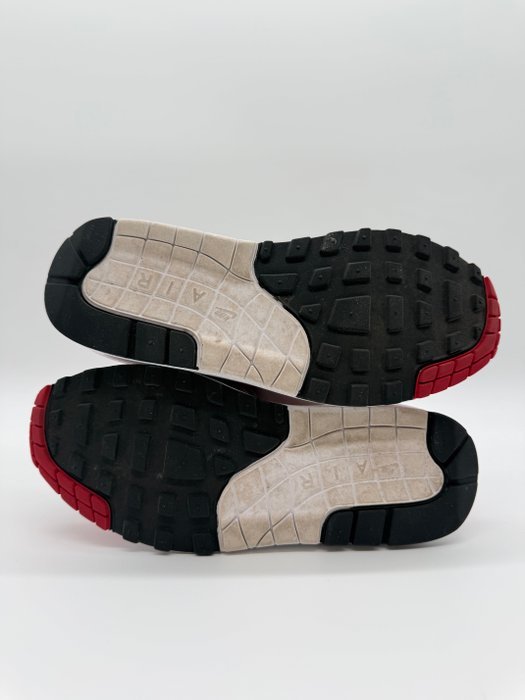 Nike - Nike Air Max 1 Anniversary Red (2017/2018 Restock Pair) - Sneakers - Size: EU 38.5 - Image 5