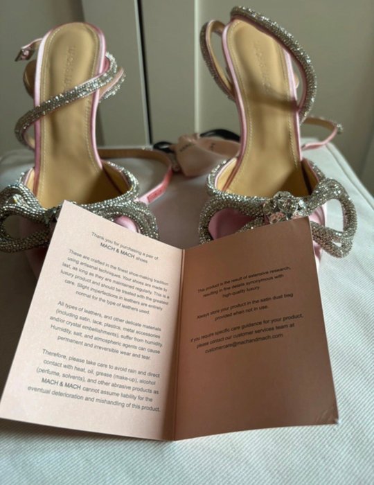 Mach & Mach - High heels shoes - Size: EU 39.5 - New in box - Image 6