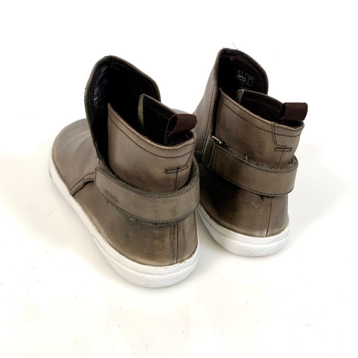 Prada Sneaker Laars 4T2243 Bronze UK 9.5 - Sneakers - Size: EU 43.5 - Image 4
