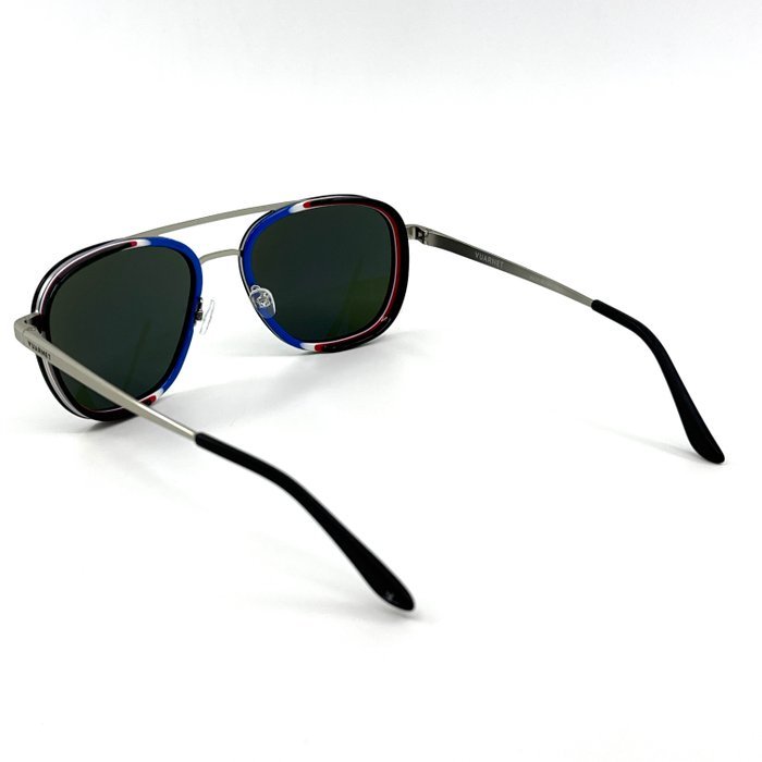Other brand - Vuarnet - *NEW* - Silver Metal - Green Lenses - Sunglasses - Image 6