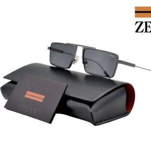 Ermenegildo Zegna - Made in Italy - EZ0233 09A - Silver Metal Frame Design - Cat*3 Lenses - *New* - Sunglasses