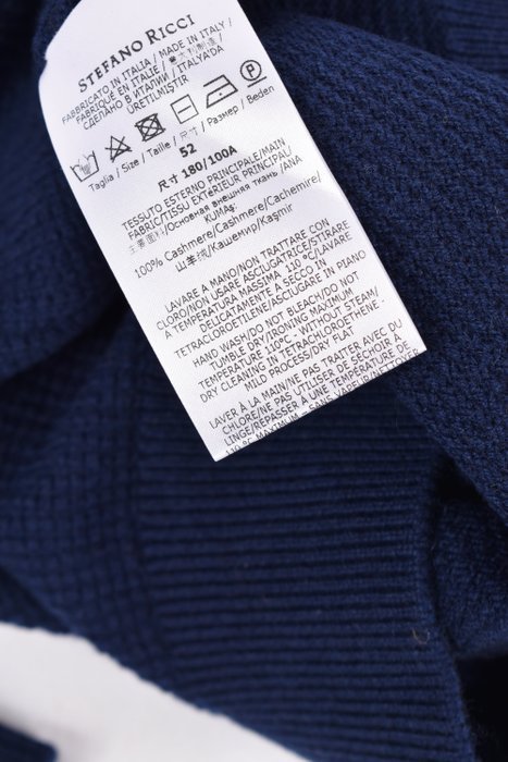 STEFANO RICCI - 52 - Cashmere - Luxury - Jumper - New with tags - Image 5