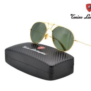 Other brand - Tonino Lamborghini - Made in Italy - Polarized Lenses - Exclusive Gold Aviator Design - *New* - Sunglasses