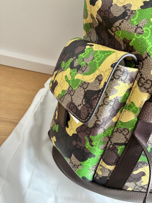 Gucci - GG Monogram Large Backpack - Backpack - Image 4