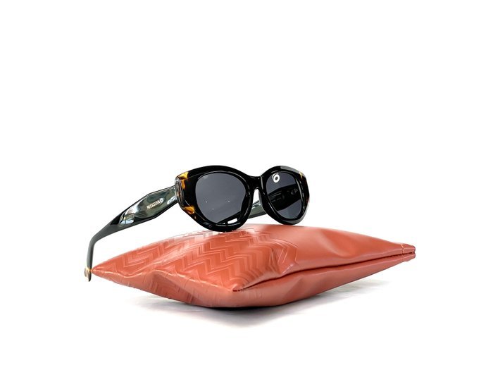 Missoni - MIS0272/S-WR7IR Cat: *3, Dark Smoke & Gold, Unique Acetate blend, Cloud havana *New & Unused - Sunglasses - Image 2
