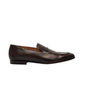 TESTONI - 8 UK / 42 IT - Loafer BOLOGNESE CONSTRUCTION Calf Brown - Loafers - Size: EU 42 - New in box