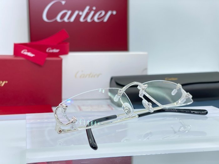 Cartier - Piccadilly Silver Gold Planted 18k - Spectacles - Image 6