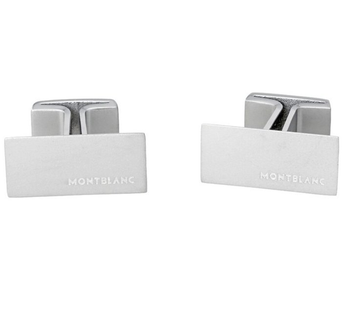 Montblanc - Steel - Cufflinks - M Cufflinks – Ref. 114760