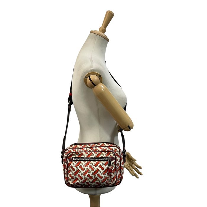 Burberry - Burberry TB Monogram Nylon Camera Bag - Shoulder bag - Image 4