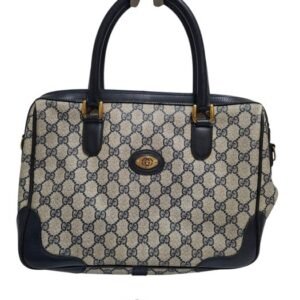 Gucci - Vintage Canvas Supreme Boston Handbag - Bag