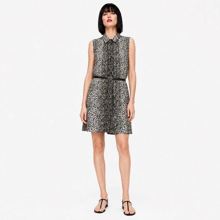 Saint Laurent - by Hedi Slimane – 100%silk -leopard printed- size 36FR (S) - Dress - Image 6