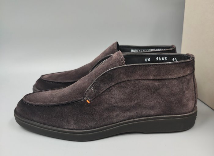 Santoni-UK5.5-With real Fur - Loafers - New in box - Image 5