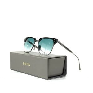 Dita - FIRAZ // DTS431-A-02, Handcrafted, Antique Silver, Phantom Cloud, Sculpted Titanium, Premium lenses - Sunglasses