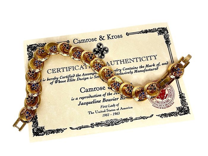Camrose & Kross - Gold-plated - Bracelet - Jacqueline B Kennedy - Image 3