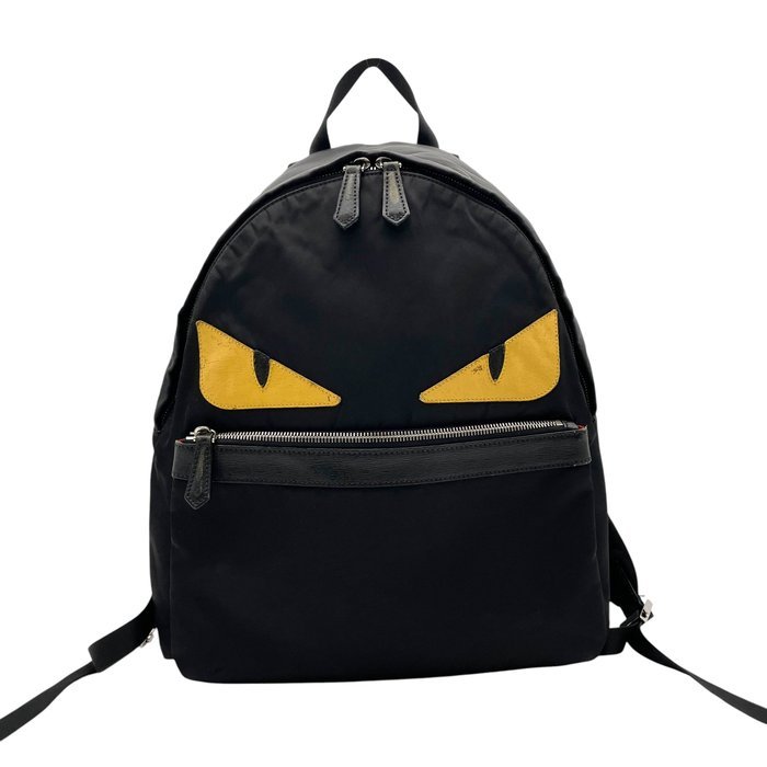 Fendi - Bugs Monster Nylon & Leather Backpack - Backpack - Image 2