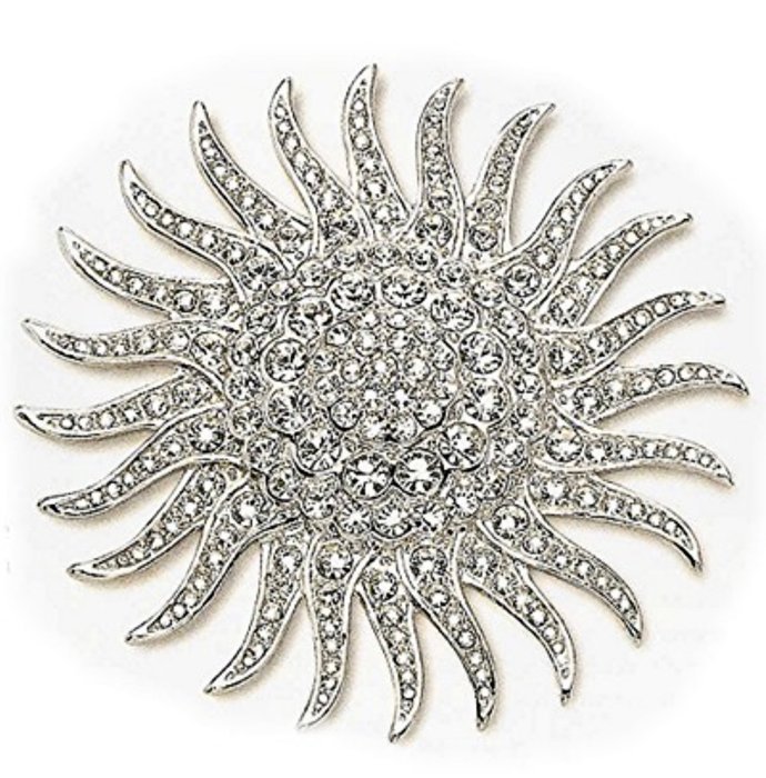 Camrose & Kross - Gold-plated - Brooch - JBK Stunning Sunburst - Image 2