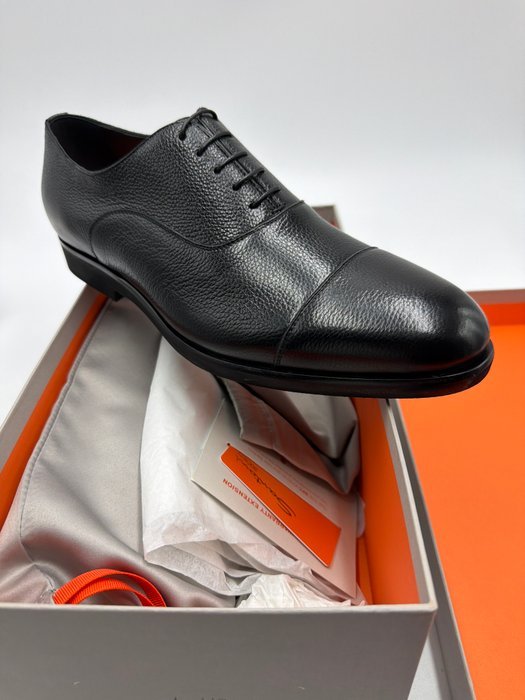 Santoni - Lace-up shoes - Size: EU 45 - New in box - Image 6