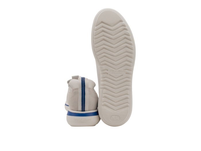 GIORGIO ARMANI - 7 UK - 41 IT - Shoes Sneakers White Zip-Up Low-Top Leather - Loafers - Size: EU 41 - New in box - Image 4
