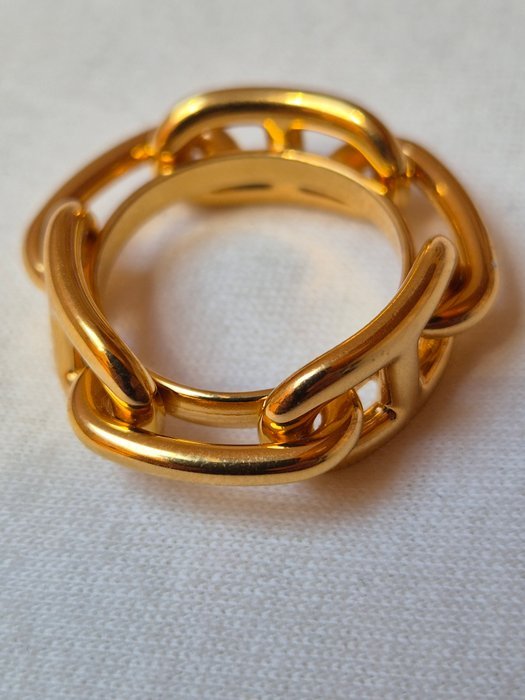 Hermès - Brass with Permabrass finishing. - Scarf ring - Image 5