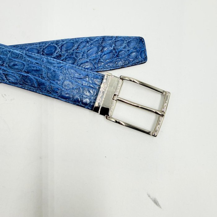 Santoni - Santoni exclusive alligatore belt new luxury line - Belt - Image 3