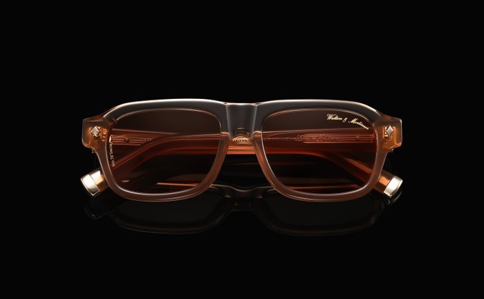 Handmade - Walton & Mortimer No.70 Codename: "SMOKE" Unit 14/99 "Onyx Ombre" - Sunglasses - Image 7