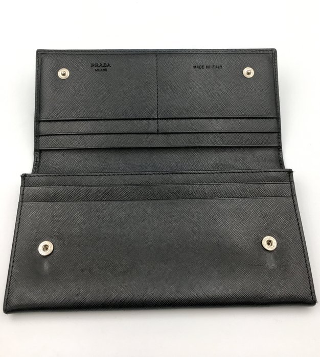 Prada - Large Saffiano Leather - Wallet - Image 5