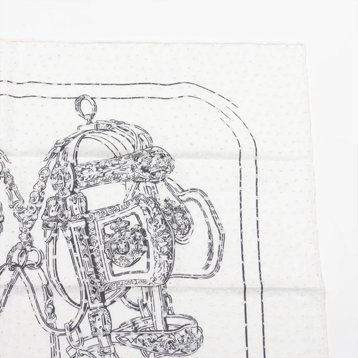 Hermès - Brides de Gala Broderie Anglaise - Foulard - Image 3
