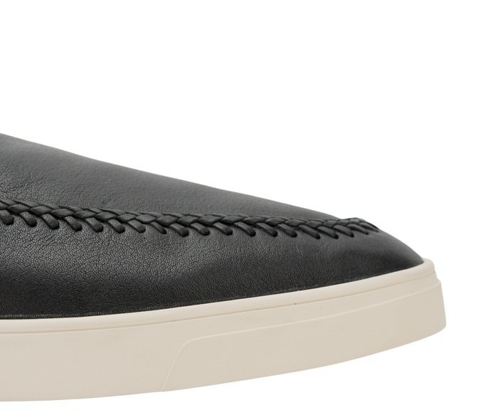 GIORGIO ARMANI - 10 UK - 44 IT - Slip on Sneakers Black Calf Leather - Loafers - Size: EU 44 - New in box - Image 6