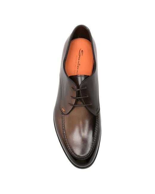 Santoni - Lace-up shoes - Size: EU 41.5 - New in box - Image 2