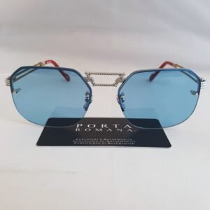 Other brand - Porta Romana - Gold - Silver Aviator - Premium - New - Sunglasses