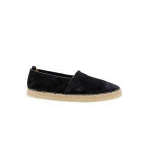 TESTONI - 8 UK - 42 IT - "Capri" Espadrillas Unlined Suede Navy - Loafers - Size: EU 42 - New in box