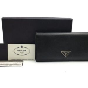 Prada - Large Saffiano Leather - Wallet
