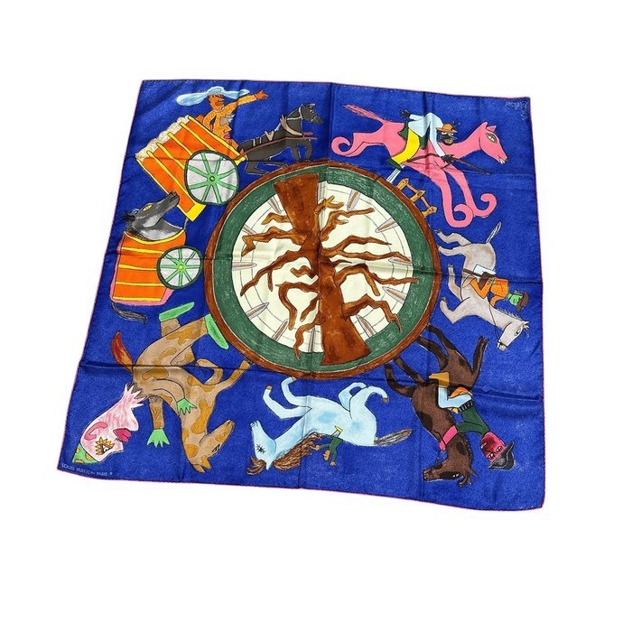Louis Vuitton - LV×William Wilson Rare Silk Scarf - Scarf