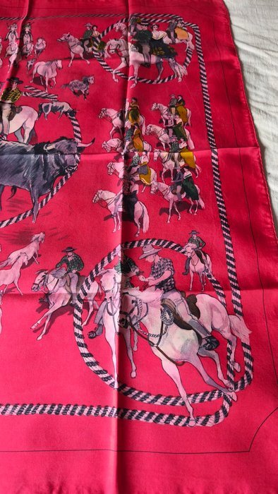 Hermès - LA CAMARGUE by Lamotte. 1961 - Foulard - Image 5