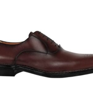 TESTONI - 8 UK - 42 IT - "Piuma" Oxford Shoes Norwegian Welted Wood Red - Lace-up shoes - Size: EU 42 - New in box