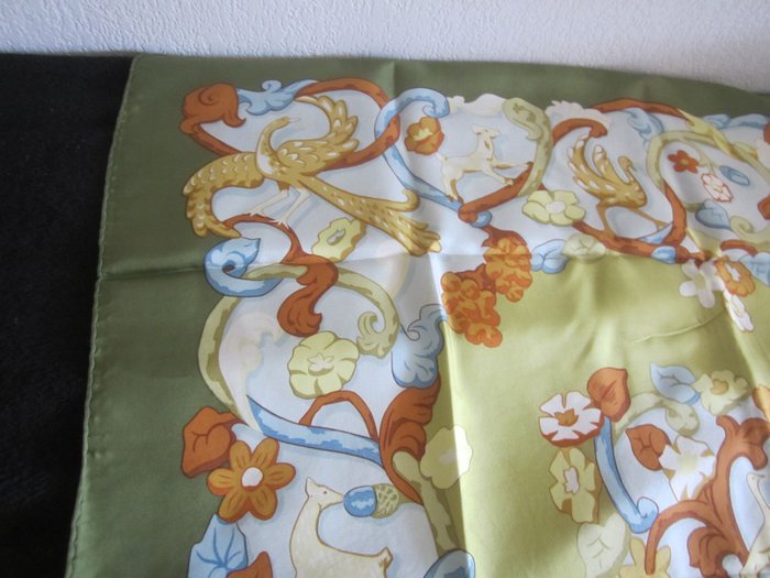 Hermès - BAROQUE DE SHANN MENEY DE 1972 UNIQUE EDITION - Foulard - Image 8