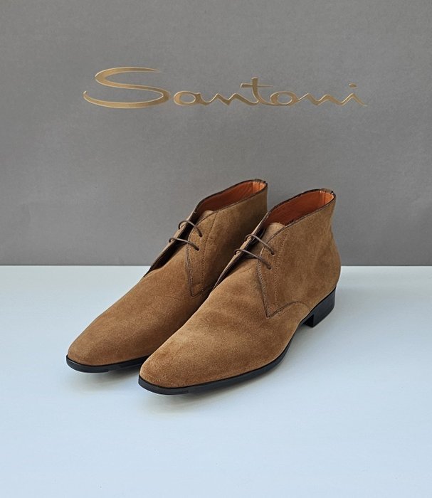 Santoni - Lace-up shoes - Size: EU 43, EU 43.5 - New in box - Image 4
