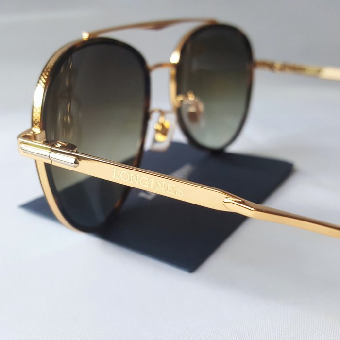 Longines - ZEISS Lenses - Gold Aviator - New - Sunglasses - Image 2