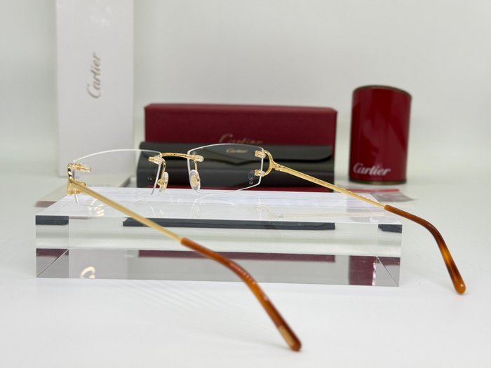 Cartier - Piccadilly Gold Planted 18k - Spectacles - Image 7