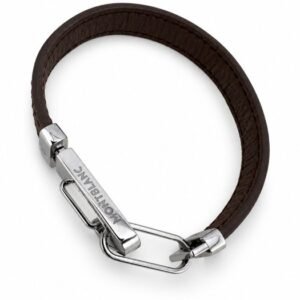 Montblanc - Steel, leather - Bracelet - Wrap me MB 12382260