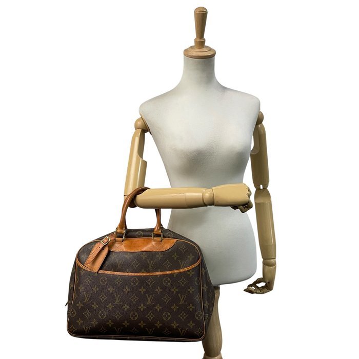 Louis Vuitton - Louis Vuitton Deauville Monogram Canvas Handbag - Handbag - Image 4