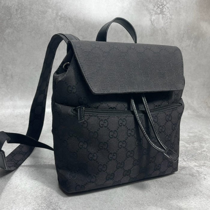 Gucci - GG canvas backpack - Backpack