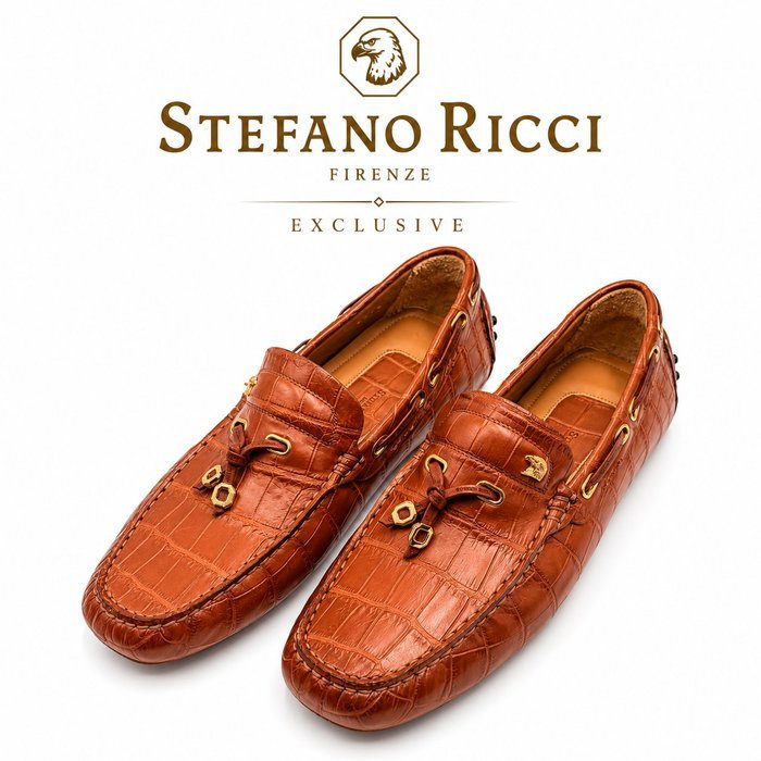 Stefano Ricci - Flat shoes - Size: EU 44 - New in box - Image 3